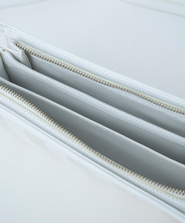 PHOTOCHROMIC VELVET BAG 詳細画像 WHITE&rarr;BLUE STRIPE 5