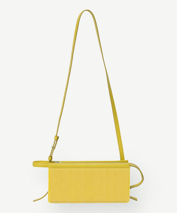 PHOTOCHROMIC VELVET BAG 詳細画像 YELLOW&rarr;BLUE STRIPE 1