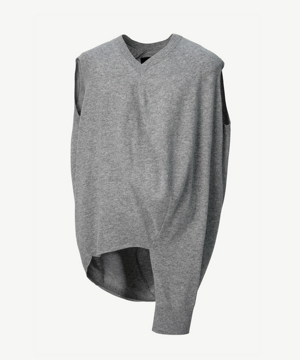 BALL KNIT VEST 詳細画像 GRAY 2