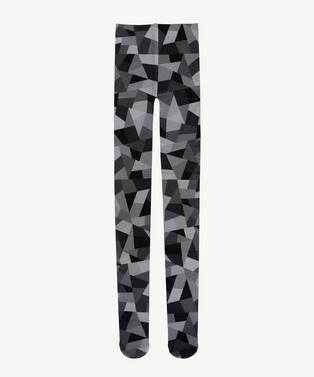 PATCHWORK PRINT TIGHTS 詳細画像