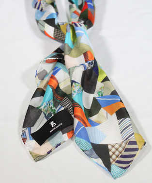 PATCHWORK PRINT SCARF 詳細画像