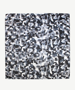PATCHWORK PRINT SCARF