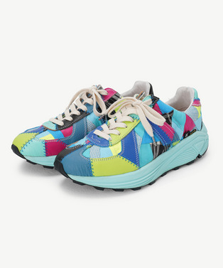 RECOUTURE X ANREALAGE PATCHWORK GERMAN TRAINER 詳細画像