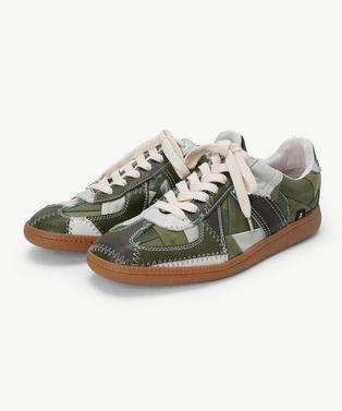 RECOUTURE X ANREALAGE PATCHWORK GERMAN TRAINER 詳細画像