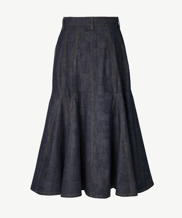 AZ DENIM SKIRT 詳細画像 LIGHT INDIGO 4