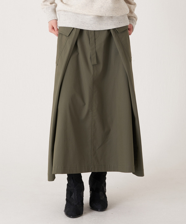 WRAP CARGO SKIRT 詳細画像 BLACK 7