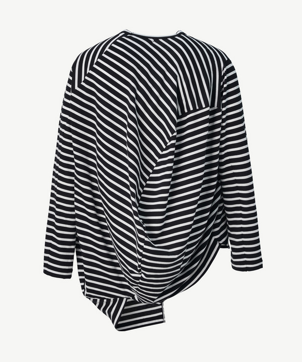BALL BORDER JERSEY TOP 詳細画像 BLACK&times;WHITE 3