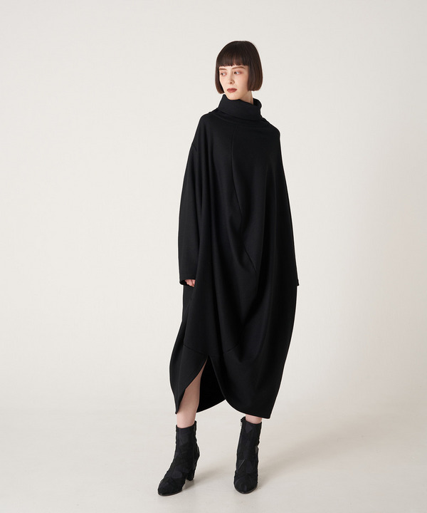 BALL HIGH NECK DRESS 詳細画像 BEIGE 8