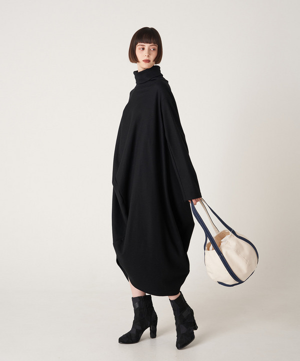 BALL HIGH NECK DRESS 詳細画像 BLACK 11