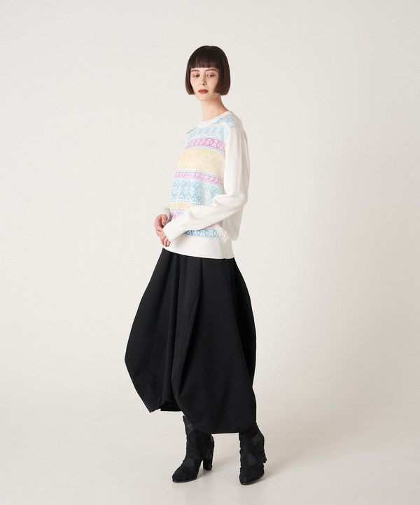 BALL LONG SKIRT 詳細画像 BLACK 10