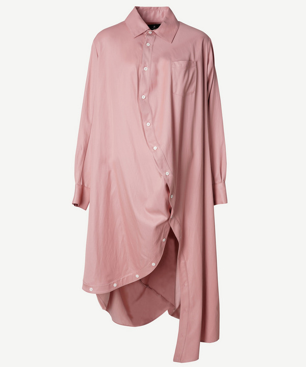 BALL RAYON SHIRT DRESS 詳細画像 GREEN 2