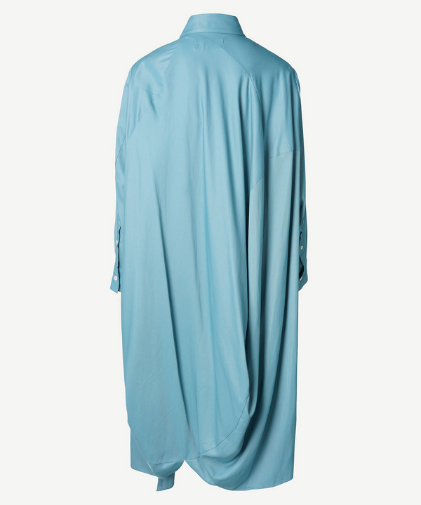 BALL RAYON SHIRT DRESS 詳細画像 GREEN 5