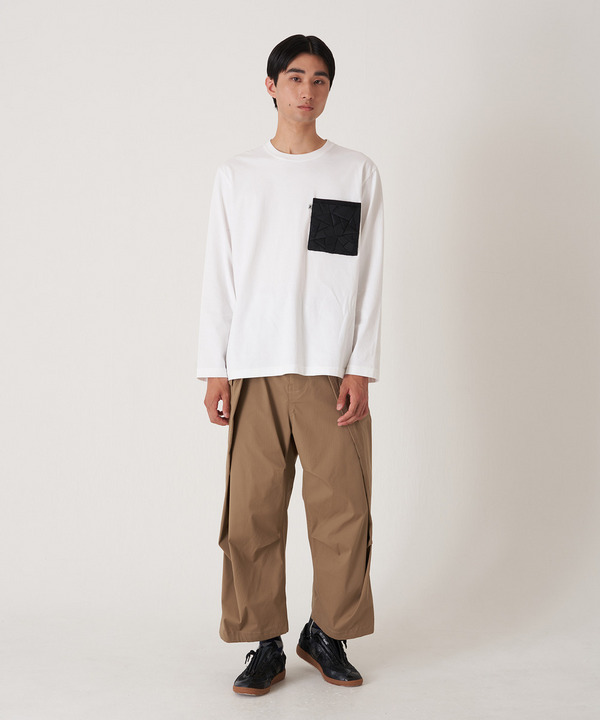 PATCHWORK POCKET TEE 詳細画像 WHITE 5