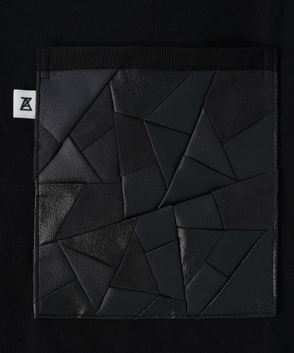 PATCHWORK POCKET TEE 詳細画像 BLACK 3