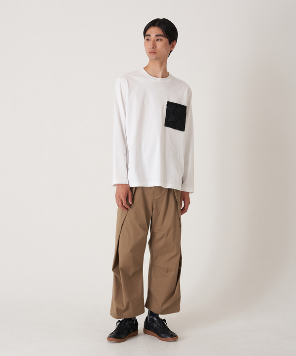 PATCHWORK POCKET TEE 詳細画像 BLACK 6