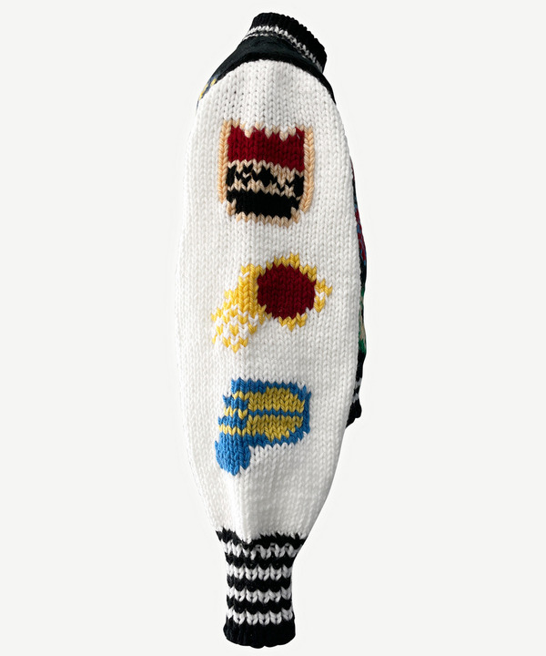 KNIT BASKET BALL JUMPER 詳細画像 BLACK 3
