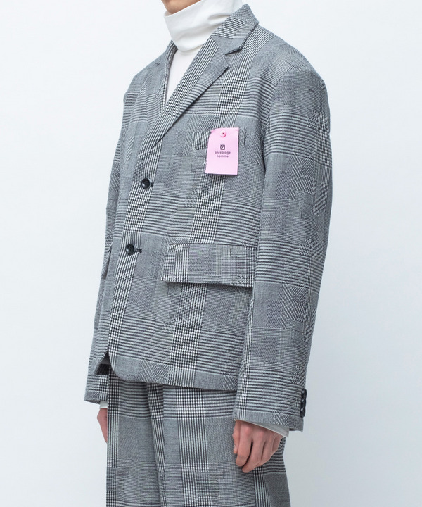 FADE LAPEL TAILORED JACKET 詳細画像 NAVY 3