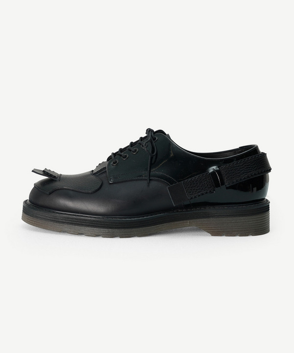ANTI-COMBAT SHOES BY FOOT THE COACHER 詳細画像 BLACK 2