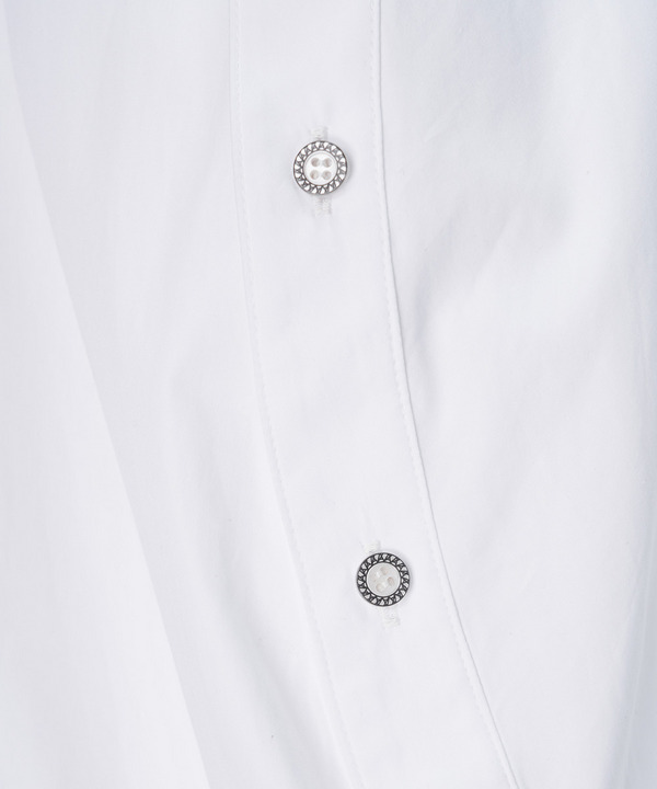 BALL SHIRT ONE PIECE 詳細画像 WHITE 4