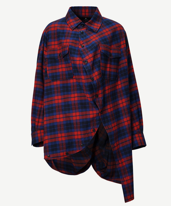 BALL CHECK SHIRT 詳細画像 RED 1