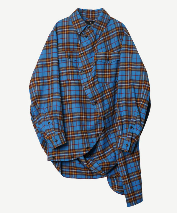 BALL CHECK SHIRT 詳細画像 RED 2