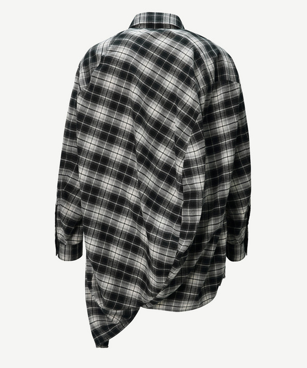 BALL CHECK SHIRT 詳細画像 BLACK 3