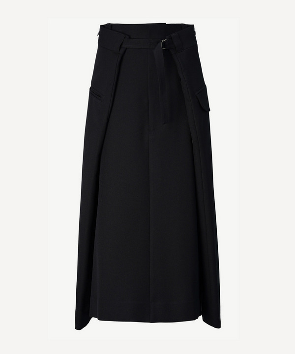 WRAP WOOL SKIRT 詳細画像 GRAY 5