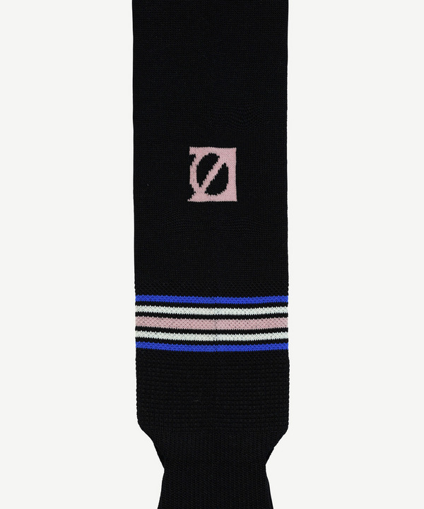 SOCCER LOGO SOCKS 詳細画像 BLACK 6