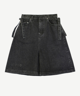 HAND DRAWING CROPPED DENIM PANTS 詳細画像