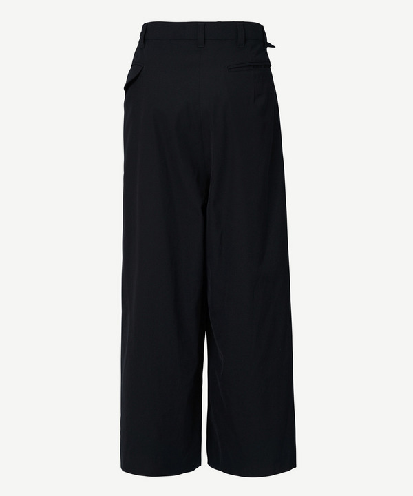 WRAP ASYMMETRY PANTS 詳細画像 BROWN 4