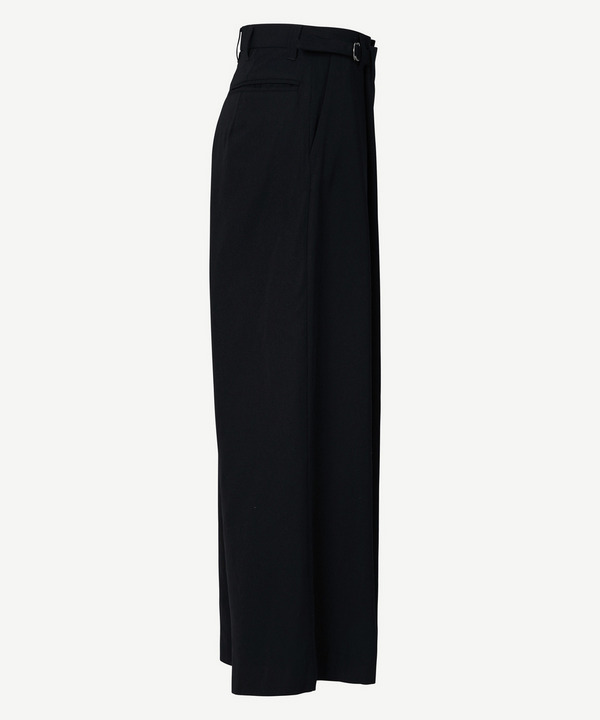 WRAP ASYMMETRY PANTS 詳細画像 BROWN 5
