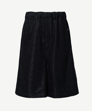 PATCHWORK BONE LACE SHORTS 詳細画像