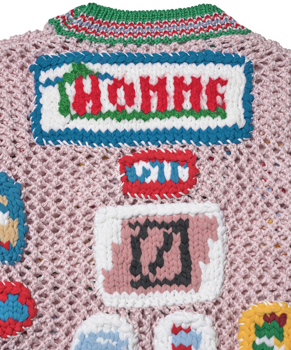 HAND KNIT WAPPEN PULLOVER 詳細画像 PINK 6