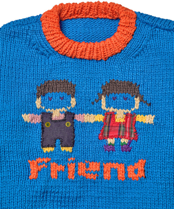 FRIENDS PULLOVER KNIT 詳細画像 PINK 7