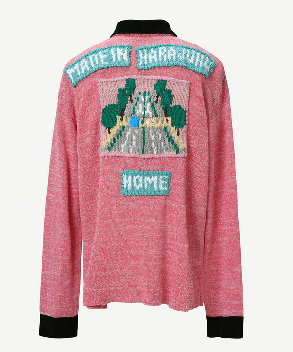 MADE IN HARAJUKU SHIRT KNIT 詳細画像 BLUE GRAY 5