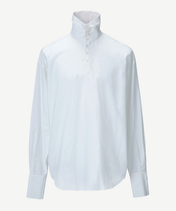 HIGH NECK LAYER SHIRT 詳細画像 PURPLE 3