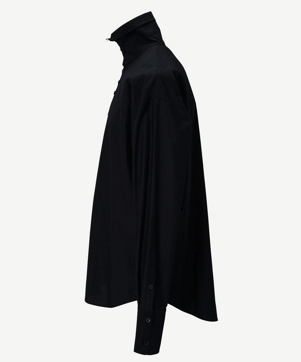 HIGH NECK LAYER SHIRT 詳細画像 BLACK 2