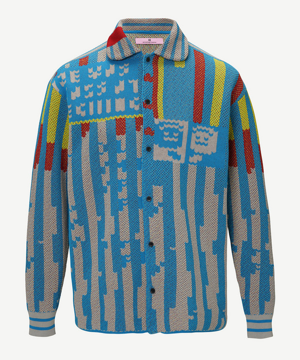 ANARCHY SHIRT KNIT 詳細画像 BLUE 1