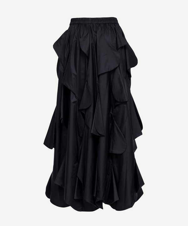 WIND FAN BUMP SKIRT 詳細画像 BLACK 3