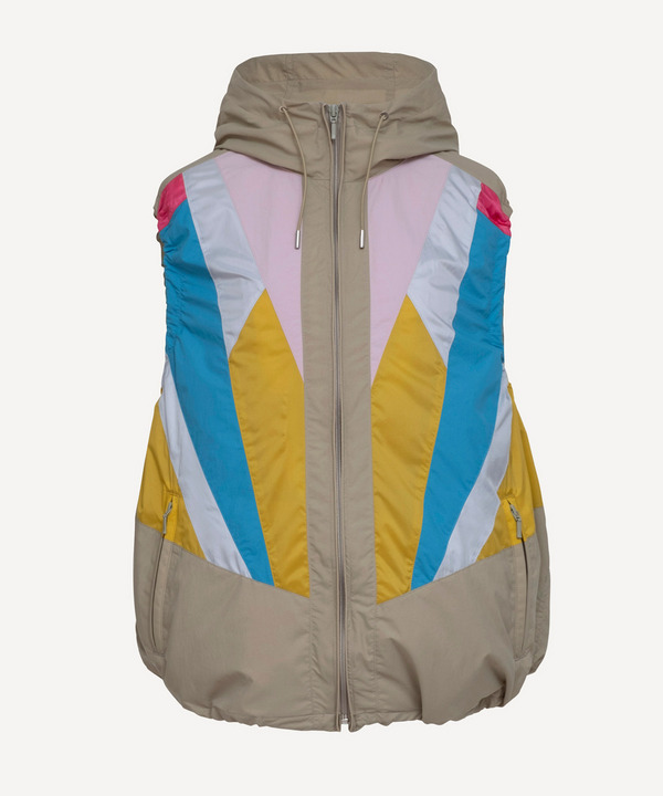 WINDBREAKER PANEL VEST 詳細画像 BEIGE 1