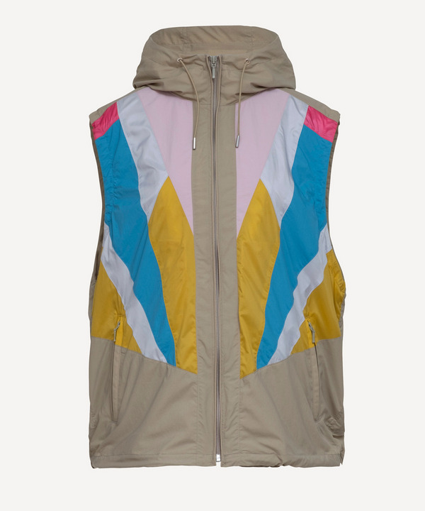 WINDBREAKER PANEL VEST 詳細画像 BEIGE 3