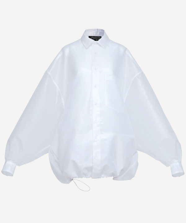 WINDPROOF ORGANDY SHIRTS 詳細画像 WHITE 1
