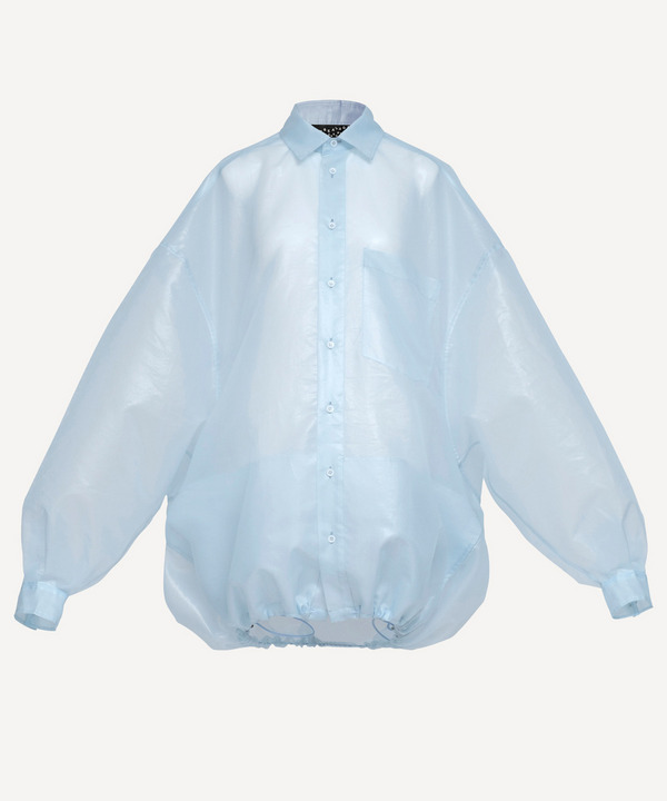 WINDPROOF ORGANDY SHIRTS 詳細画像 WHITE 9