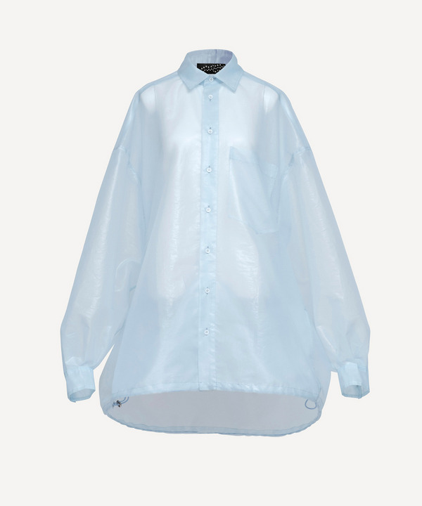 WINDPROOF ORGANDY SHIRTS 詳細画像 BLUE 2