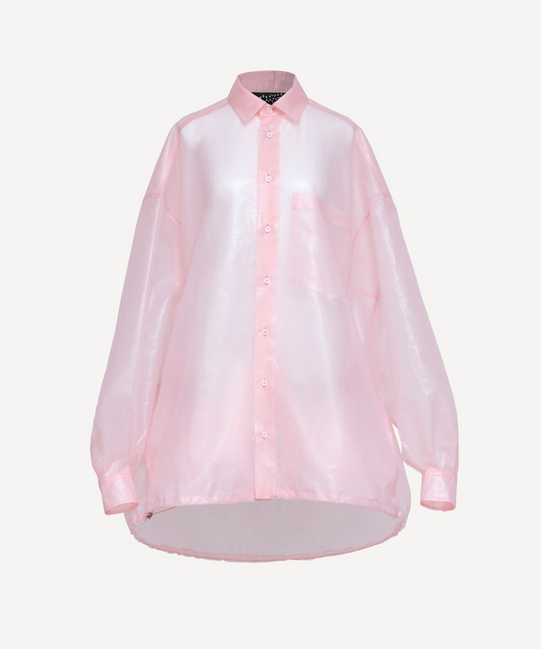 WINDPROOF ORGANDY SHIRTS 詳細画像 BLACK 8