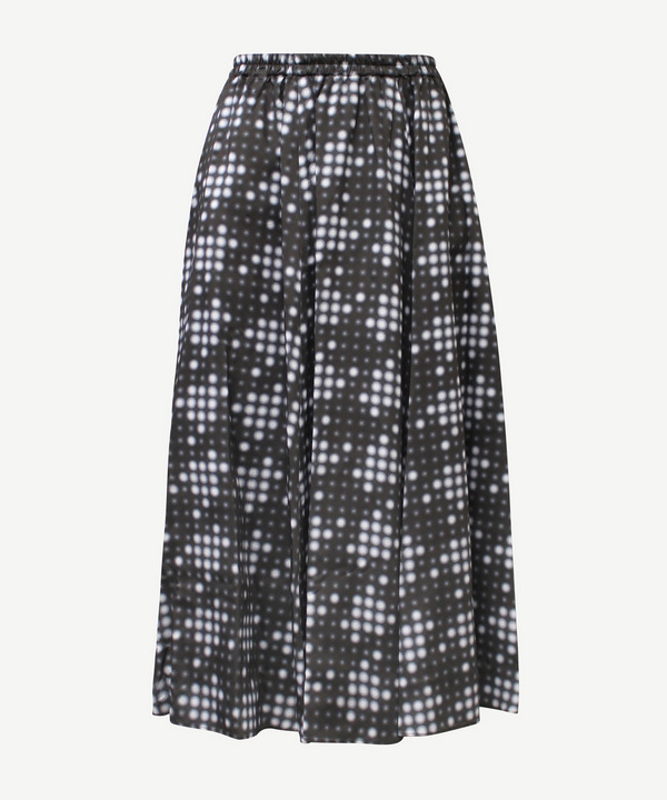 LED CHECK SKIRT 詳細画像 RED 6