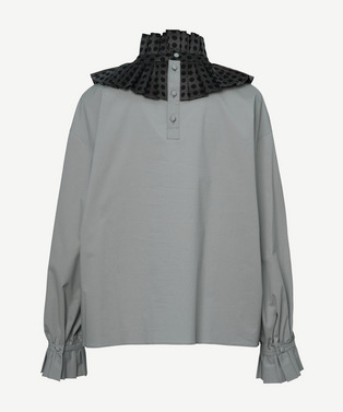 RUFFLE COLLAR BLOUSE 詳細画像