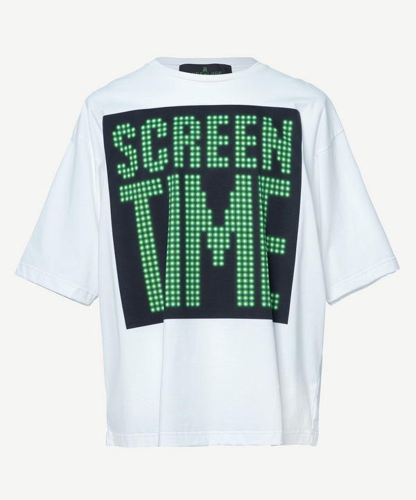 SCREEN TIME PRINT T-SHIRTS 詳細画像 WHITE 1