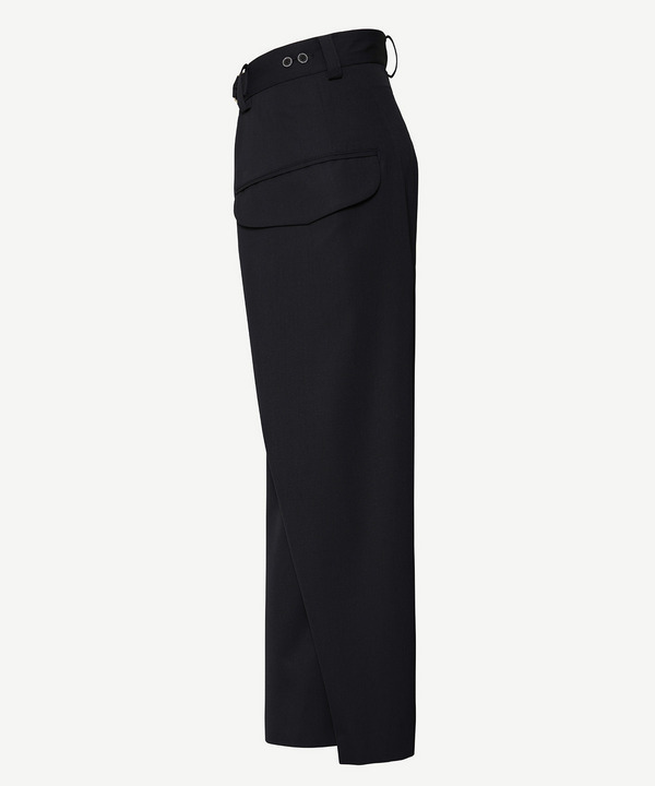 WRAP TROUSERS 詳細画像 BROWN 3