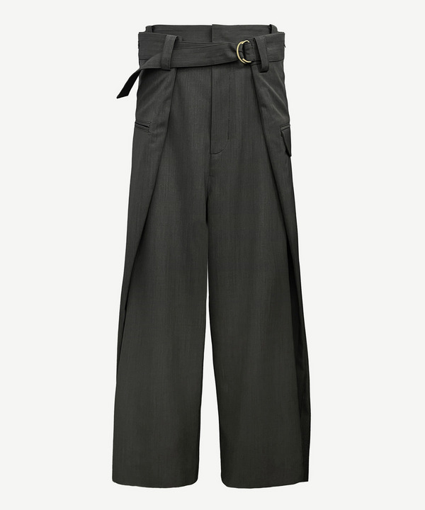 WRAP TROUSERS 詳細画像 GRAY 1